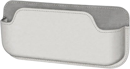 Sunglasses Holders for Car Dashboard, Self Adhesive Vehicle Center Console Glasses Storage Case, Automotive Interior Eyeglasses Storage Box Organizer, Universal Fit (White) - Image 7