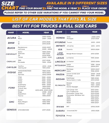 EcoNour Truck Windshield Sun Shade, Sun Shield Protects Dashboard and Seats - Image 3