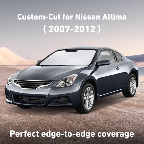EcoNour Windshield Sunshade Compatible for Nissan Altima 2007-2011 2012 - Image 2
