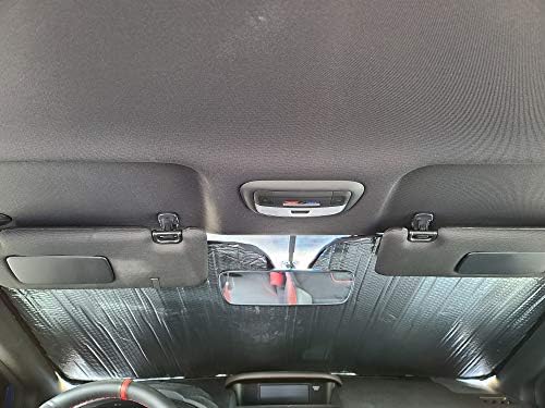 AutoTech Zone Sunshade for 2006-2011 Honda Civic Sedan, Custom-fit Windshield Sun Shade - Image 6