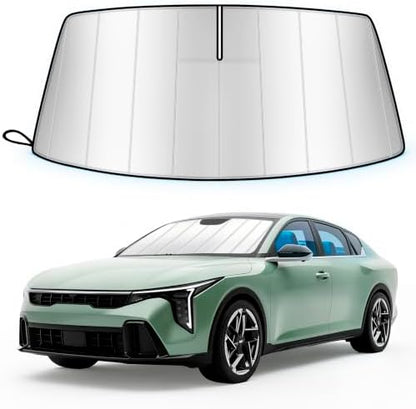 Windshield Sun Shade for Kia K4 2025-2026 Folding Design by Unknown