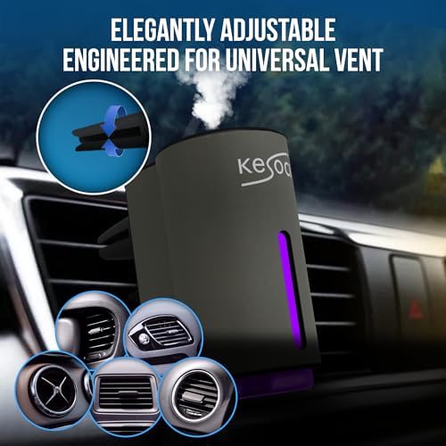 Smart Car Air Freshener: Revolutionary Smart Car Diffuser Vent Clip with 3 Exclusive 10 ml Fragrances (3 x Cologne) - Image 4