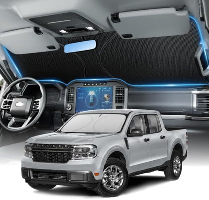 Zanch Windshield Sun Shade for Ford F150 2000-2026 by Zanch