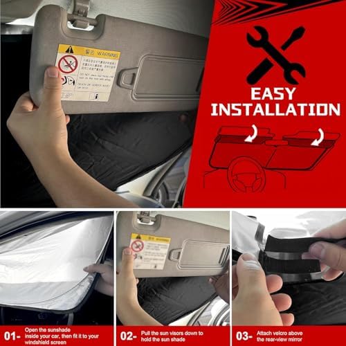 Windshield Sun Shade for 2021-2026 Le-xus IS300 IS350 IS500 IS250 - Image 6