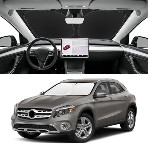 Custom Fit Windshield Sun Shade for Mercedes-Benz GLA 2015-2020 by SLOGENTO