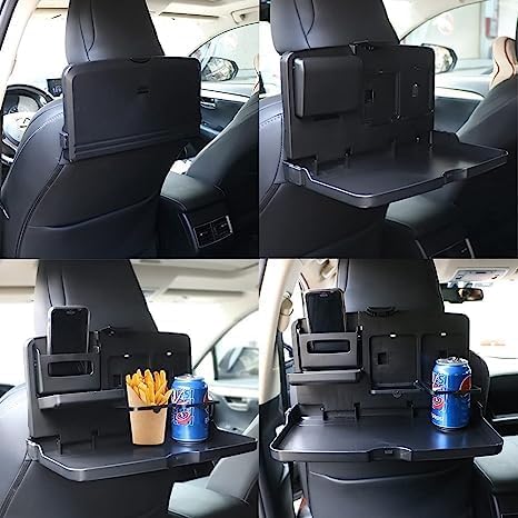 Multi-Functional Portable Foldable Car Seat Tray Desk - Car Vehicle Back Seat Tray Table - Stay Organized When on The Go by TINGMEIBESTLY