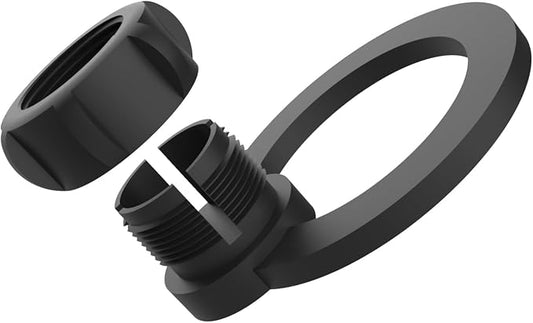 RECO Phone Magnetic Ball Mount Adapter Compatible with MagSafe, 360 Degree Rotate Mout Fit All 17mm/0.67inch Ball Joint Car Phone Holder, Compatible with All Phones by RECO