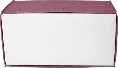 Carrotez Tissue Box Cover, [Refined] Modern PU Leather Rectangular Tissue Box Holder - Decorative Holder/Organizer for Bathroom Vanity Countertop, Night Stands, Office Desk 9.5"X5"X5" - Dry Rose - Image 7