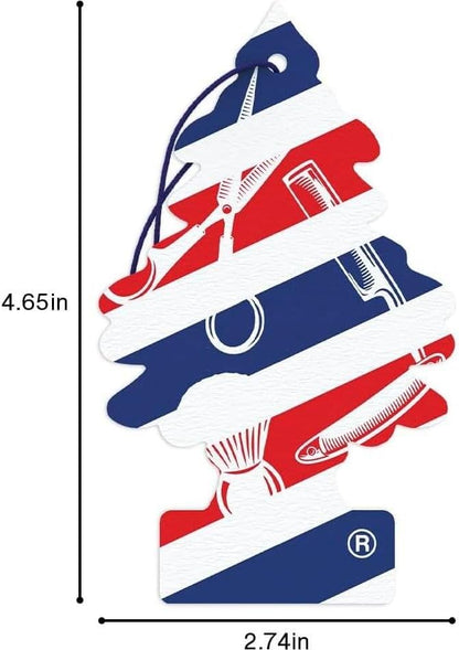 Little Trees Car Air Freshener 6-Pack (Fresh Shave) - Image 7