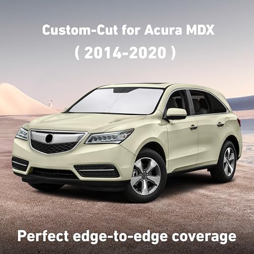 EcoNour Windshield Sunshade Compatible for Acura MDX 2014-2018 2019 2020 - Image 2