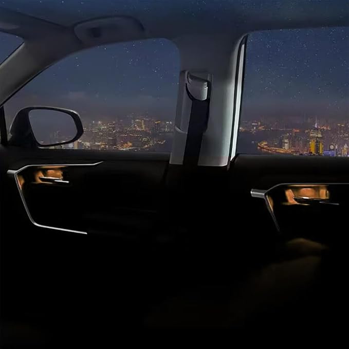 Car Door Handle Light Warm White 3200k Color Temperature LED Ambient light 12V Interior Installation Small Volume Opening 4mm Easy Installation Universal Small Car Ship Use (4PCS) - Image 5