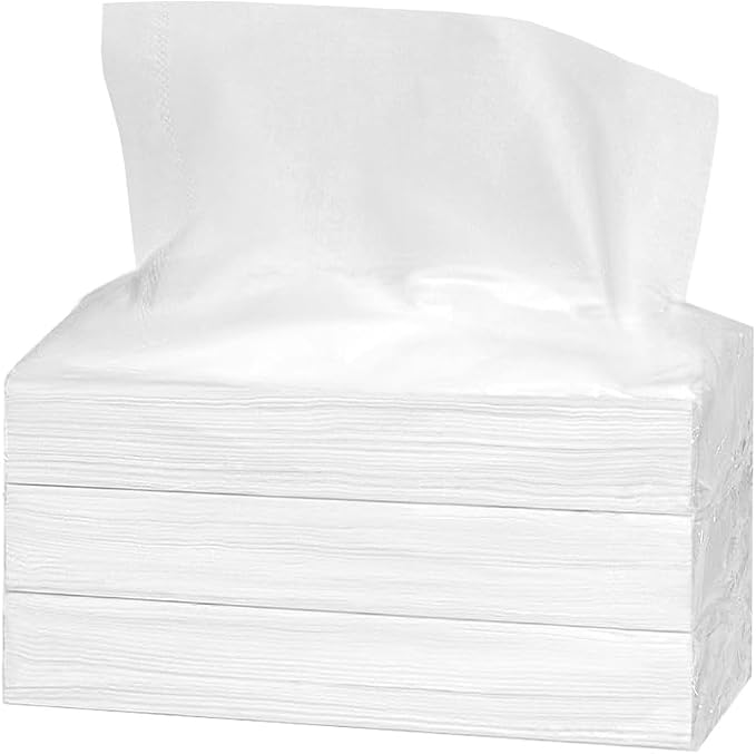 Car Tissue Holder, Sun Visor Napkin Holder, Visor Tissue Holder, Luxury PU Leather Backseat Tissue Case Holder (Car Tissues - 3 Pack (3-Ply 70 Sheets/Pack)) by Cartisen