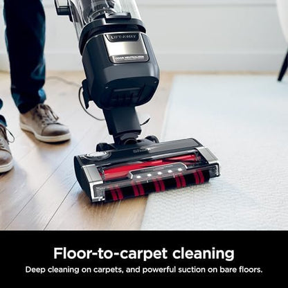 Shark Rotator Lift-Away Vacuum, DuoClean PowerFins, Dark Grey, LA555 - Image 4