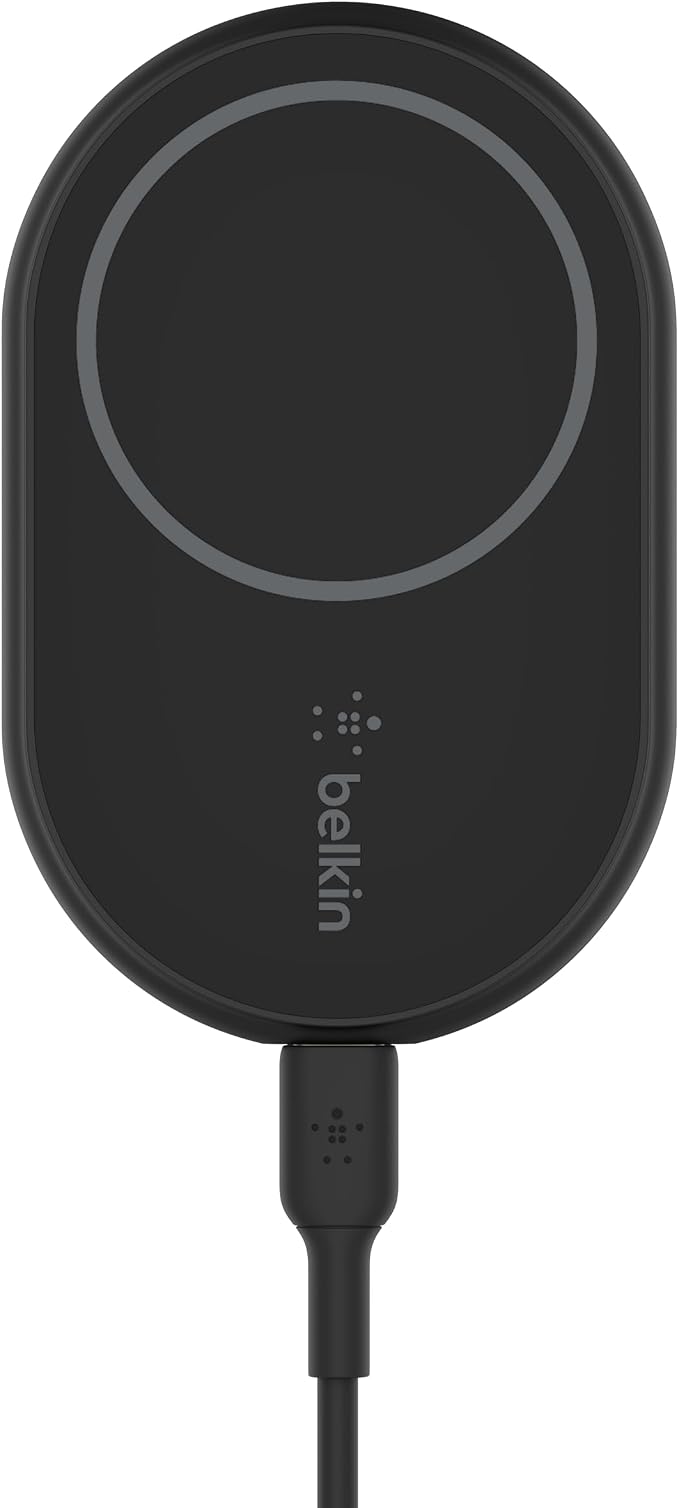 Belkin 10W Magnetic Wireless Car Charger, Vent Phone Mount | iPhone 17/16/15/14 compatible, Pixel 10, power adapter included, hands-free driving, air vent mount - Image 3