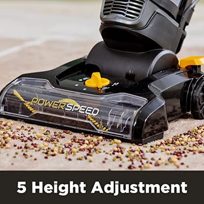 EUREKA PowerSpeed Lightweight Powerful Upright Vacuum Cleaner for Carpet and Hard Floor, Pet Turbo, Black,Yellow - Image 3