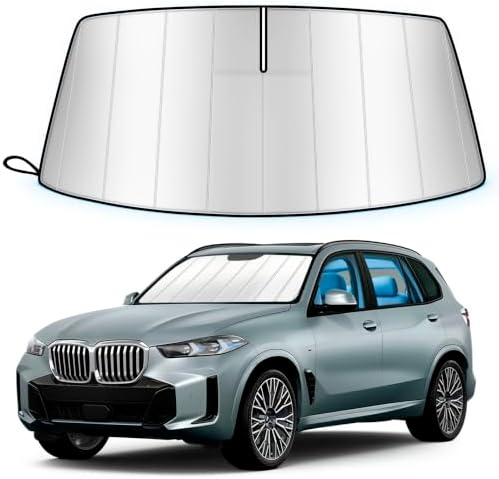 Windshield Sun Shade for BMW X5 2019-2026 Folding Design by Unknown