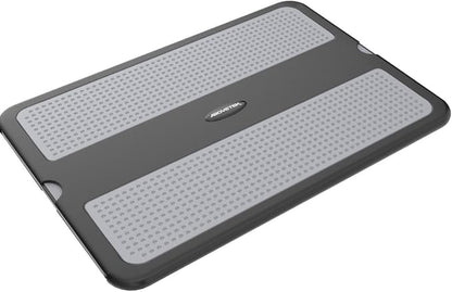 AboveTEK Portable Laptop Lap Desk w/Retractable Left/Right Mouse Pad Tray, Non-Slip Heat Shield Tablet Notebook Computer Stand Table w/Sturdy Stable Work Surface for Bed Sofa Couch or Travel - Image 4