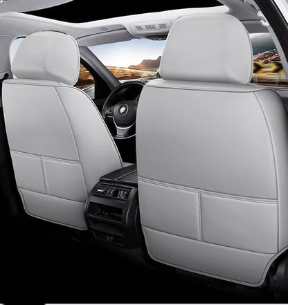 Custom Car Seat Covers Fit for Wrangler JL JK Rubicon Sahara Grand Cherokee L Cherokee Compass Renegade Gladiator Wagoneer Liberty Commander Grand Cherokee SRT (Black Gary) - Image 2