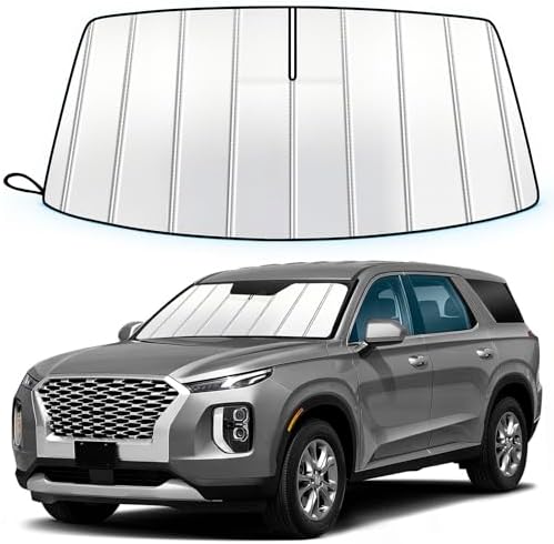 Windshield Sun Shade for Hyun-dai Palisade 2020-2026 Foldable by Unknown