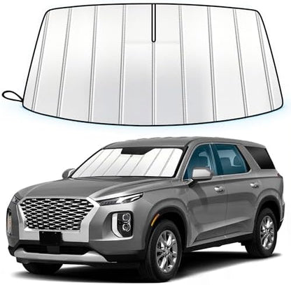 Windshield Sun Shade for Hyun-dai Palisade 2020-2026 Foldable by Unknown