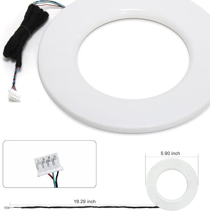 Dreamcolor Door Horn Light - 5.9" Line, 19" (1 Piece), Fits Main & Sub-Controller Kits - Image 2