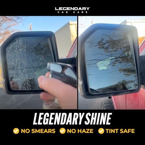 Legendary Glass Cleaner 64oz (Half Gallon) - Auto Window Cleaner Spray - Image 5