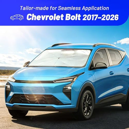 Windshield Sun Shade for Chevrolet Bolt 2017-2026, Umbrella Sunshade - Image 2