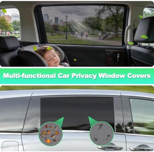 Odyssey Window Shades 2018-2024, Rear Side Mesh, 2PCS - Image 6