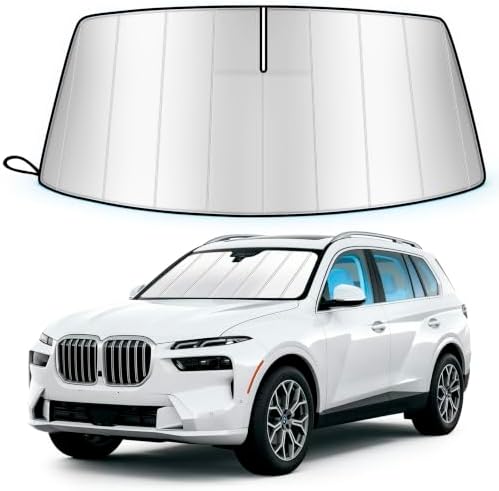 Windshield Sun Shade for BMW X7 2019-2026 Folding Design by Unknown