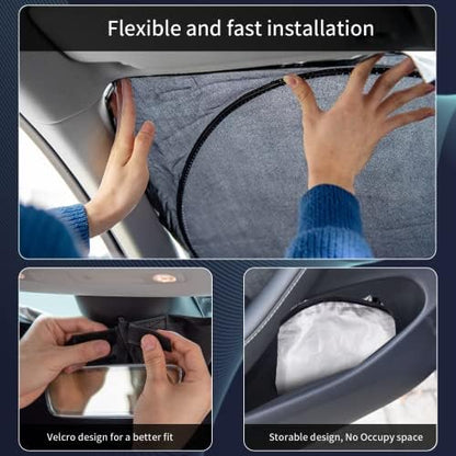 for Toyota Tundra 2005 2006 2007-2027 Car Sun Shade Windshield Sunshade - Image 5
