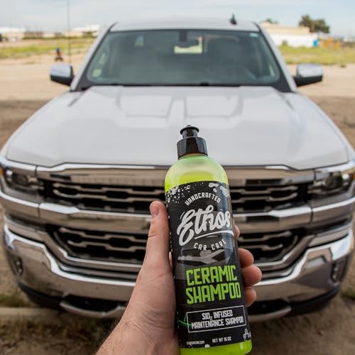 Ceramic Car Shampoo - Slick Car Wash Soap for Ceramic Coatings - pH-Balanced Car Wash Shampoo - Adds Hydrophobic Protection | Enhances Coatings, Waxes or Sealants | Incredible Shine - Image 3
