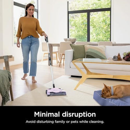 Shark V2945Z 12in Rechargeable Floor Carpet Sweeper (Renewed) - Image 7