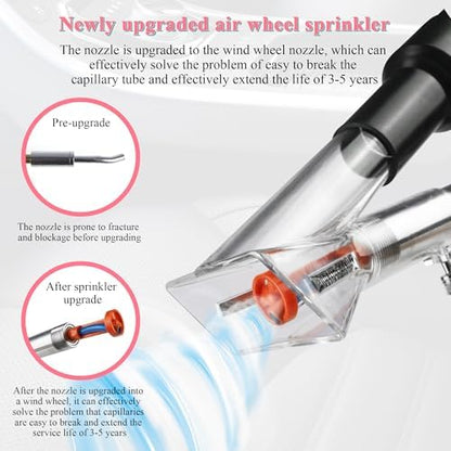 2in1 Car Cleaning Gun Detailing Dry Air Blow Gun & Vacunm Gun for Car - Image 7