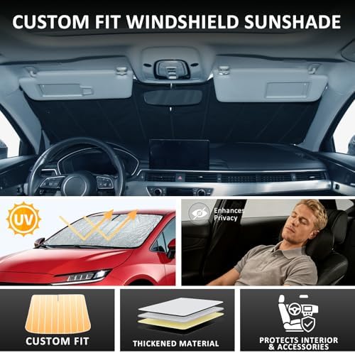 Thickened Windshield Sun Shade for Ford Maverick 2022-2026 - Image 2
