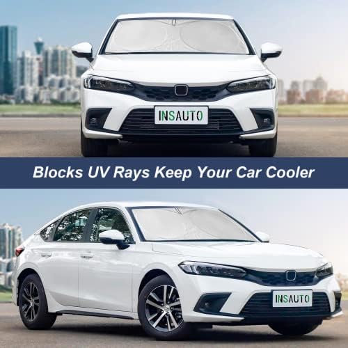 INSAUTO Windshield Sun Shades Compatible with Honda Civic Accord 2006-2011 - Image 4