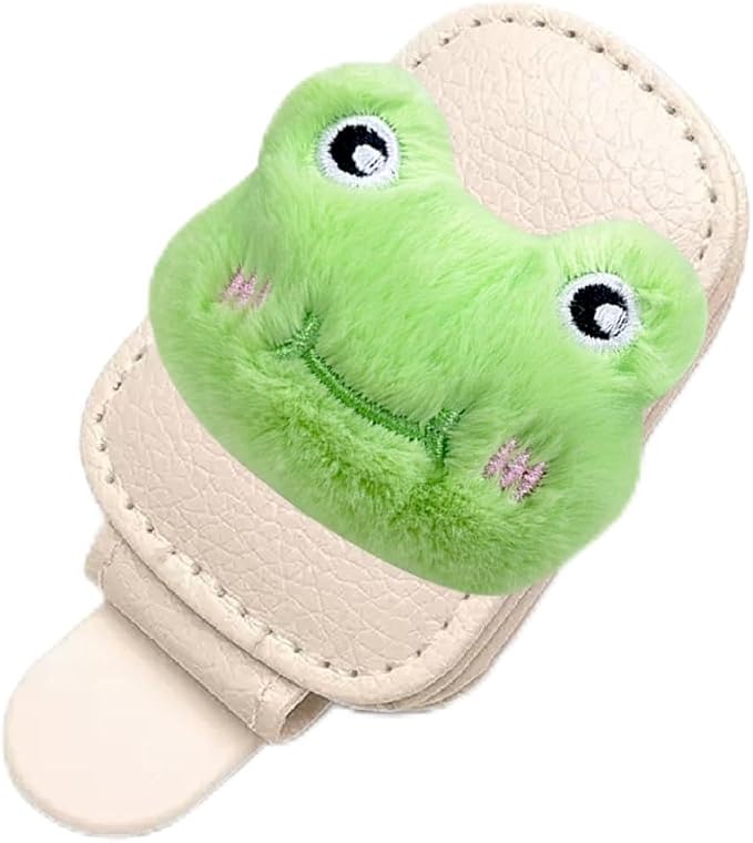 Frog Car Visor Accessories Magnetic Leather Sunglasses Holder | Ticket Card Clip Sunglasses Mount,Cars Visor Accessories Gadgets Frogs Auto Decor,Frog Gifts for Women,Men,Mom by Unknown