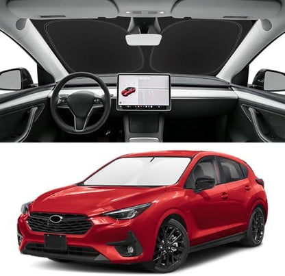 Custom Fit Windshield Sun Shade for Subaru Impreza 2017-2023 by SLOGENTO