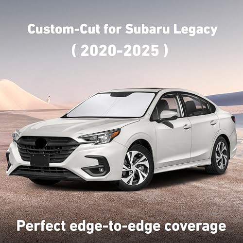 EcoNour Windshield Sunshade Compatible for Subaru Legacy 2020-2024 2025 - Image 2