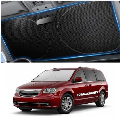 Zanch Windshield Sun Shade for Vans, 69 * 35 by Zanch