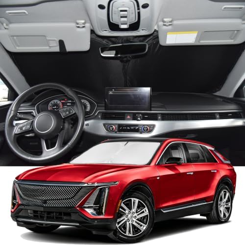 Windshield Sunshade for Cadillac Lyriq 2023-2026 Sun Shade by ZOIBVCARSUNSHADE