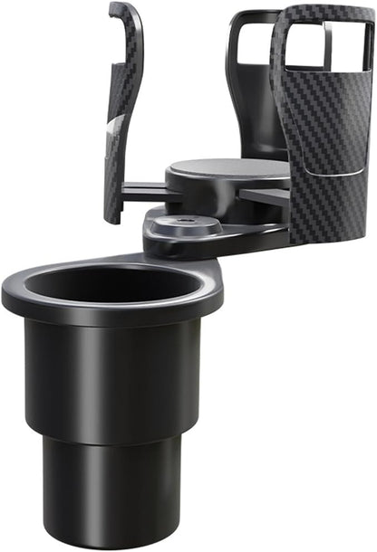 Adjustable Expandable Cup Holder for car Most Cars Trucks SUVs.-Car Cup Holder Expander fit cola Coffee Cups,2 in 1 cupholder Expander Compatible with Big Paper Bucket. (BJ-2380) by Unknown