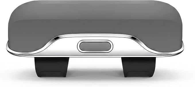 Car Visor Sunglass Holder, Anti-scratch Eyeglasses Storage Protection Case, One-press Open Organizer Box with Clips, Universal Interior Accessory for SUVs Sedans Trucks (Gray) by Unknown
