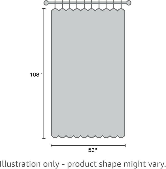 RYB HOME Natural Linen Blend Curtains 108 inches Long for Sliding Door | Semi Sheer Privacy, Soft Breathable, Vintage, Light Filtering, for Bedroom, Rod Pocket, Linen, W52 x L108, 2 Pcs - Image 9