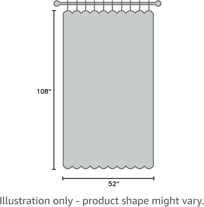 RYB HOME Extra Long Curtains 108 inches Long for Living Room | Breathable White Sheer, Rod Pocket, Privacy Protect, for Bedroom Dining Floor to Ceiling Window, W52 x L108, 2 Panels - Image 9