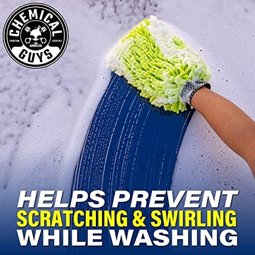 Chemical Guys CWS_101_64M Car Wash Starter Bundle - Maxi-Suds II Foaming Car Wash Soap, 64 oz (Half Gallon), Cherry Scent + Green Chenille Wash Mitt (2 Items) Works on Cars, Trucks, SUVs, RVs & More - Image 5