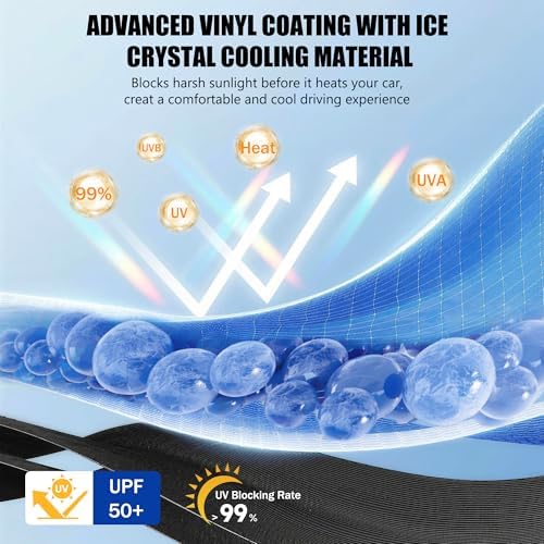 Car Windshield Sun Shade Umbrella for Toyota RAV4 2013-2018 - Image 4