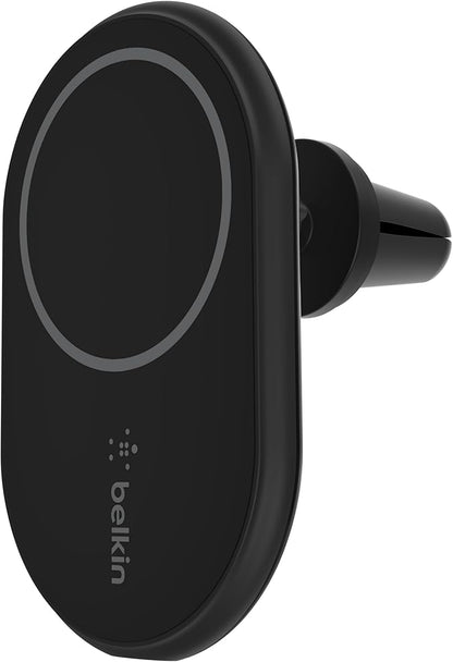 Belkin 10W Magnetic Wireless Car Charger, Vent Phone Mount | iPhone 17/16/15/14 compatible, Pixel 10, power adapter included, hands-free driving, air vent mount - Image 4