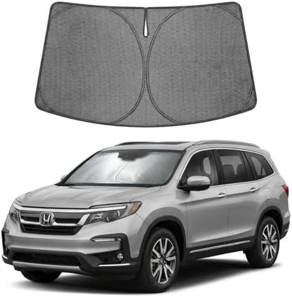 Proadsy Custom Fit 2016-2026 Honda Pilot Windshield Sun Shade, Blocks Heat by Proadsy