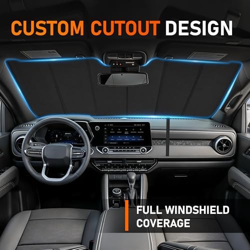 Custom Fit 2023-2026 RX Windshield Sun Shade for Lexus RX 2023 2024 2025 2026 Automotive Car Front Window Sunscreen Sunshade - Image 4