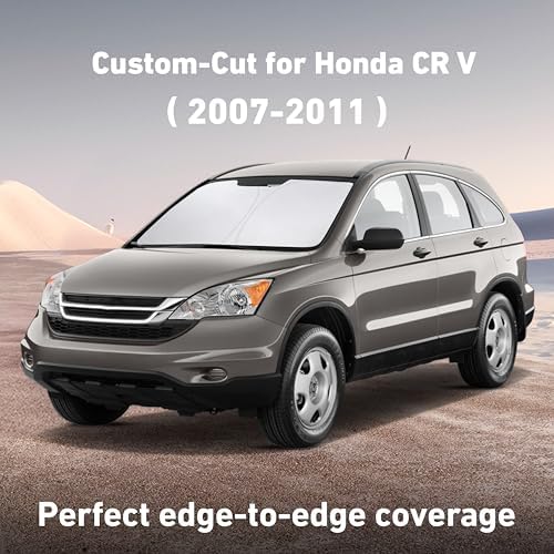 EcoNour Windshield Sunshade Compatible for Honda CRV 2007-2009 2010 2011 - Image 2